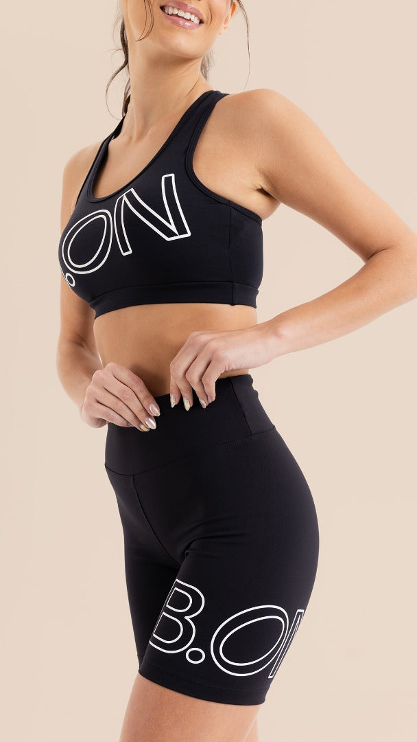 B.ON Women's Fitness Shorts - Black