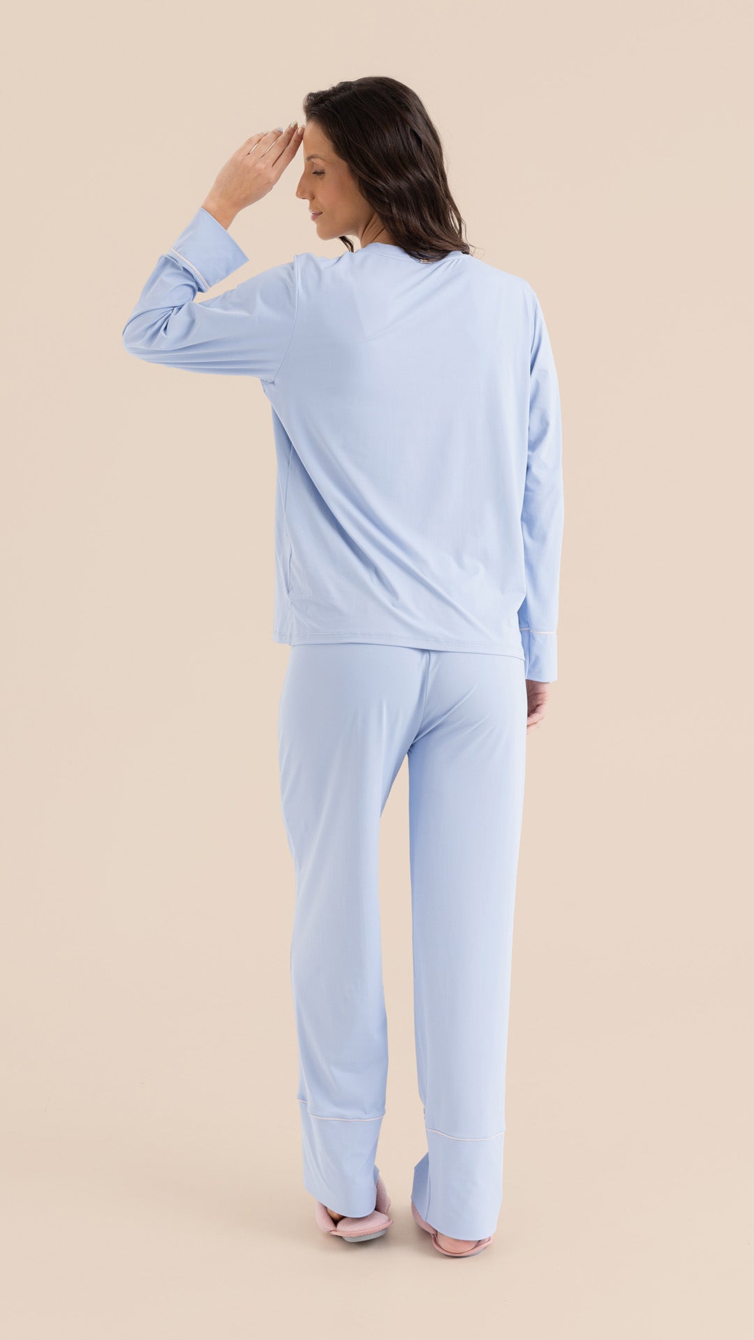 B.ON Women's Pajama Pants - Blue