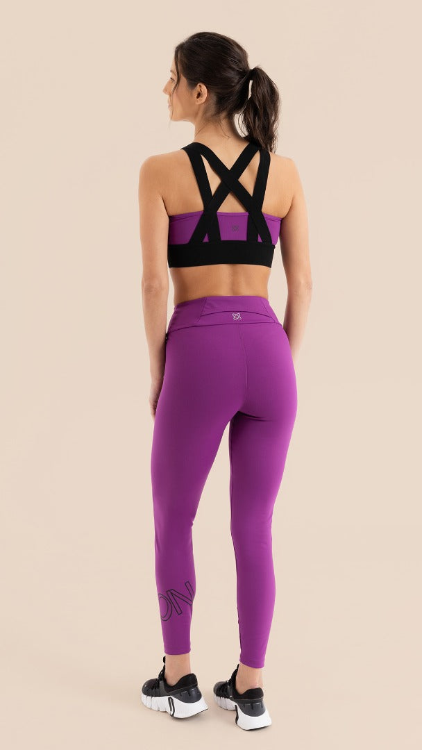 B.ON Women's Fitness Top - Purple