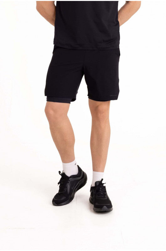 B.ON Men's Fitness Shorts - Black
