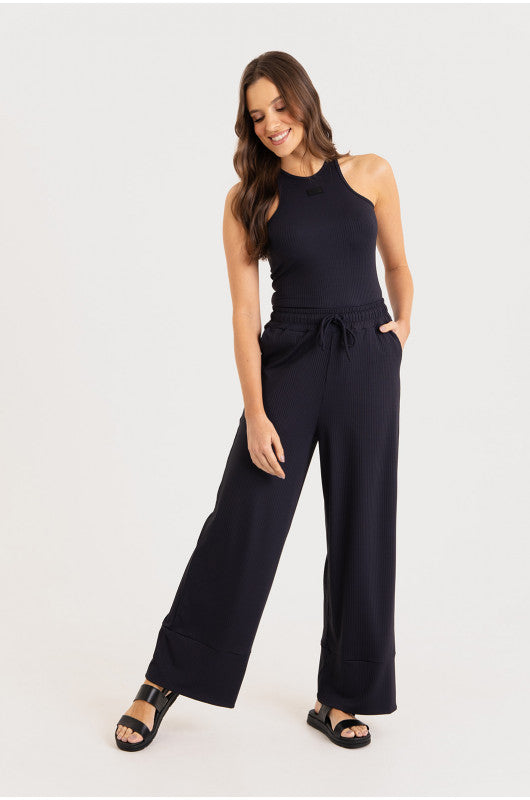 B.ON Women's Twist Tank Top - Black