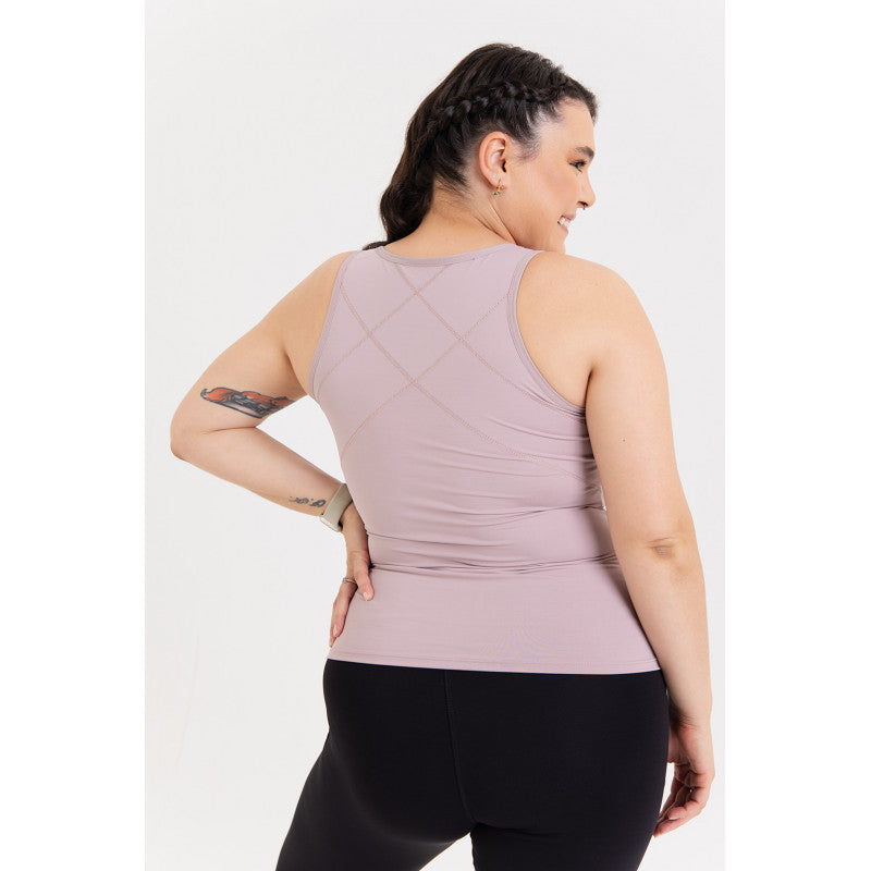 B.ON Women's Posture Tank Top Shirt - Nude