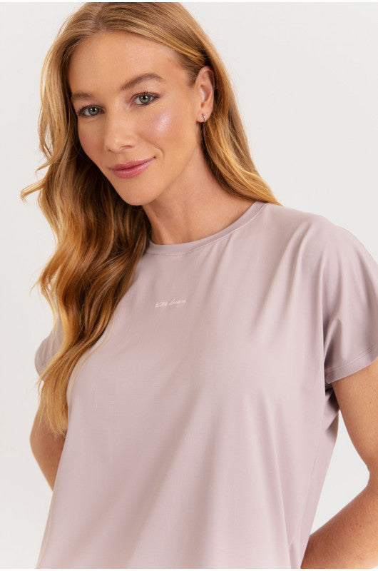 B.ON Women's Pajama Short Sleeve - Lilac