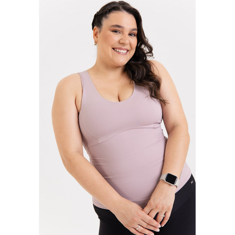 B.ON Women's Posture Tank Top Shirt - Nude
