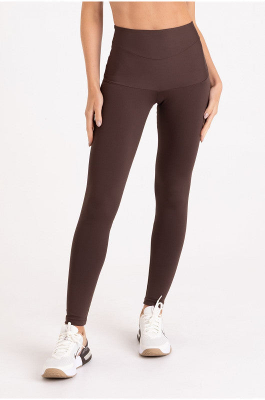 B.ON Women's Espresso Brown Legging - Sculp® Max