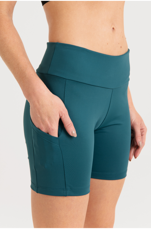 B.ON Women's Running Shorts - Teal