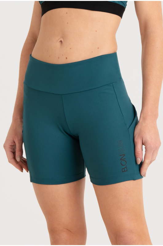 B.ON Women's Running Shorts - Teal