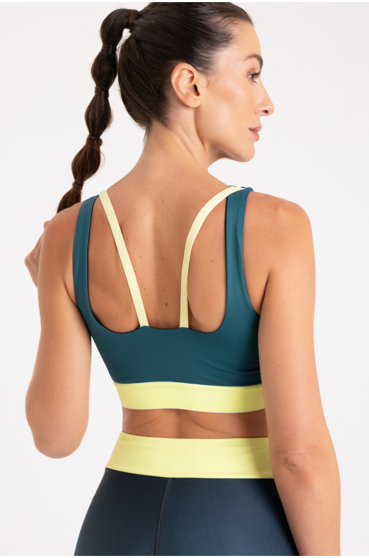 B.ON Women's Fitness Top - Teal Oasis