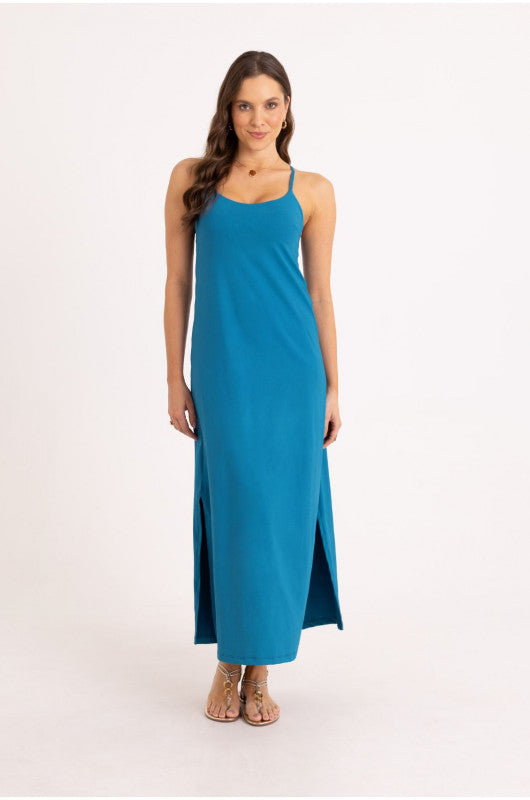 B.ON Women's Flow Celestial Blue Dress