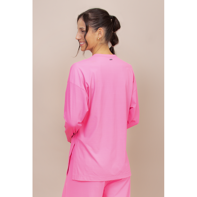 B.ON Comfy Women's Long Sleeve Shirt - Pink