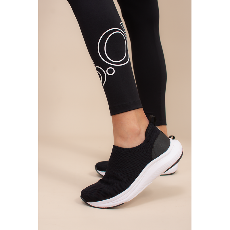 B.ON Women's Legging - Basic High Compression - Back Waist Pocket