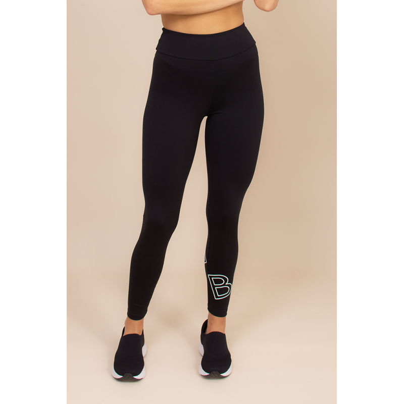 B.ON Women's Legging - Basic High Compression - Back Waist Pocket