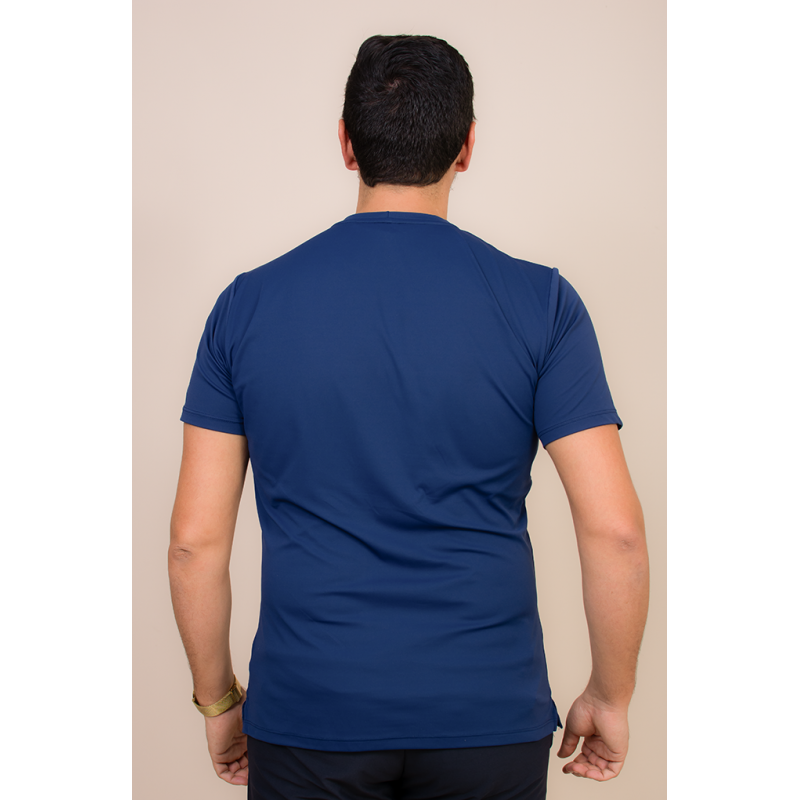 B.ON Men's Basic Blue T-shirt - Antiviral Technology