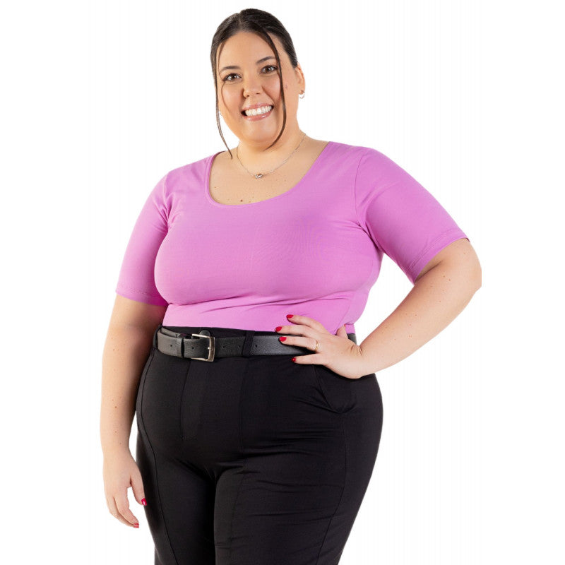 B.ON Plus Size Women's Shirt - Pink
