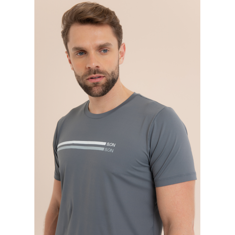 B.ON Men's Shirt - Grey