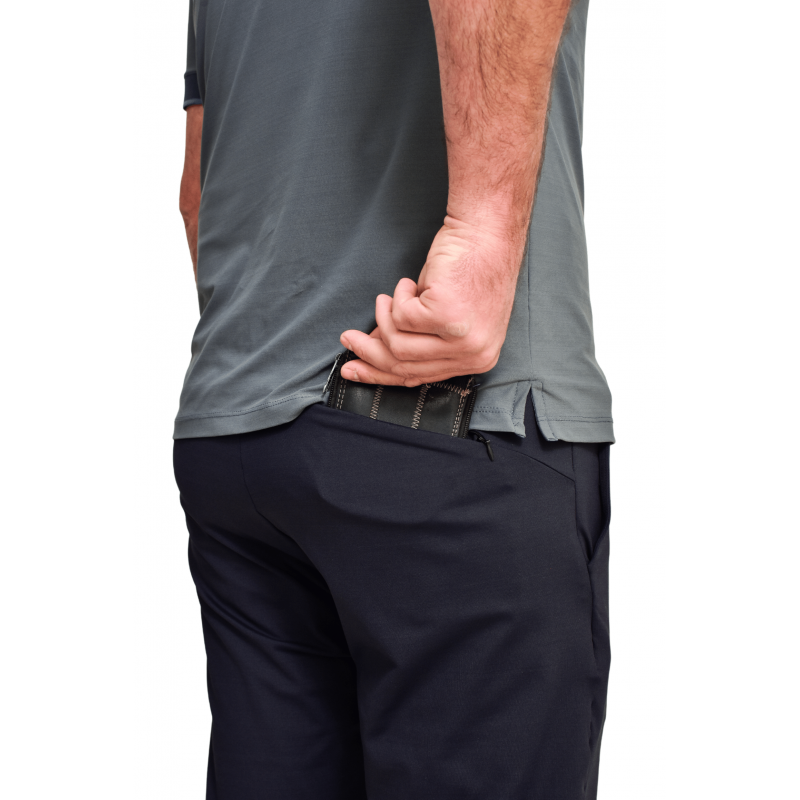 B.ON Men's Tailored-Fit Stretch Pants - Black
