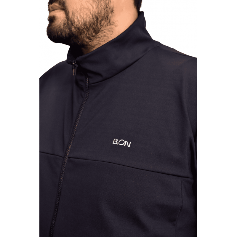 B.ON Plus Size Men's Jacket - Antiviral - Black
