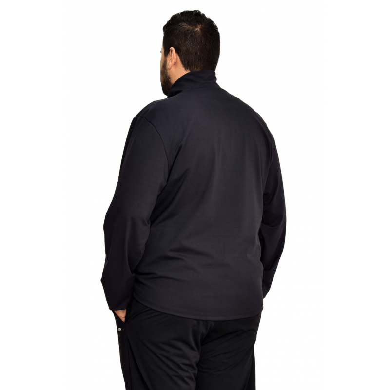 B.ON Plus Size Men's Jacket - Antiviral - Black