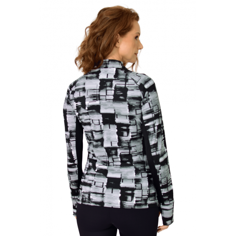 B.ON Women's Jacket - Black And White