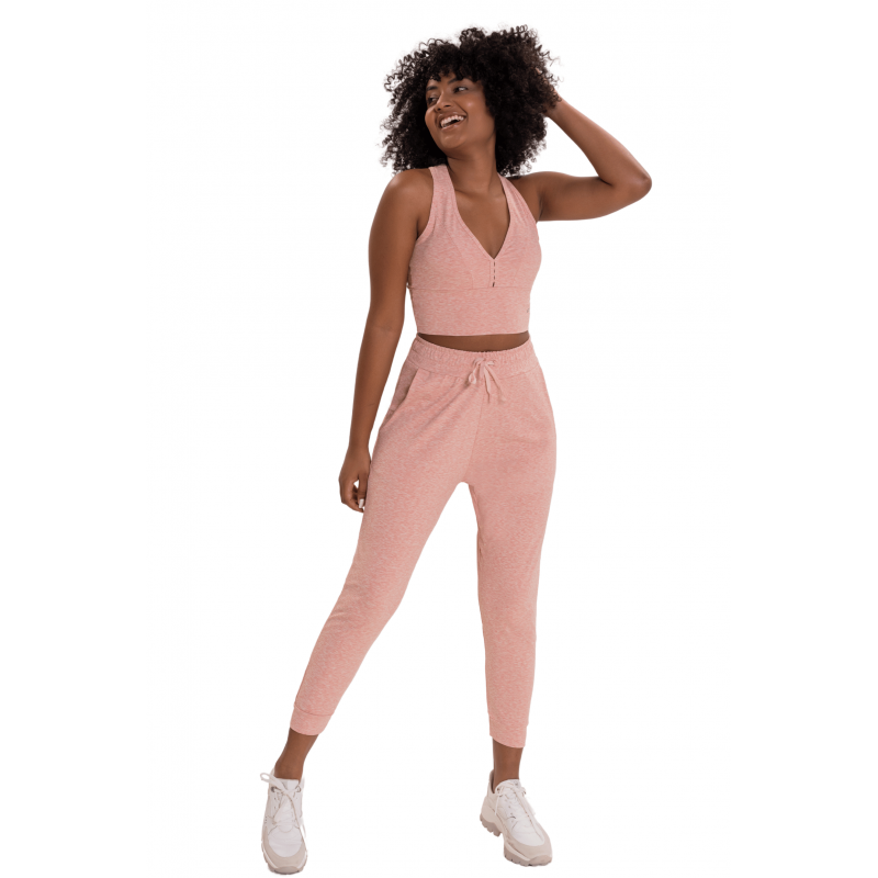 B.ON Women's Jogger - Light Pink
