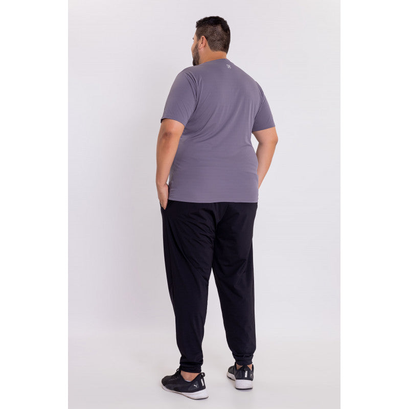 B.ON Plus Size Men's Jogger Pants - Black