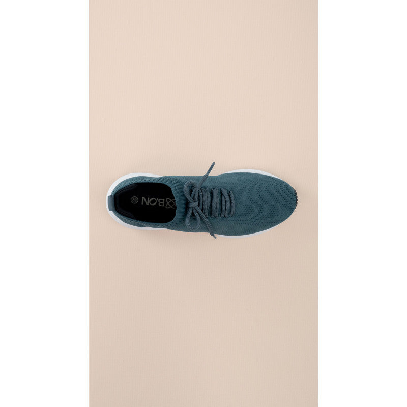 B.ON UNISEX LIGHTWEIGHT BALI TENNIS SHOES - PETROL BLUE