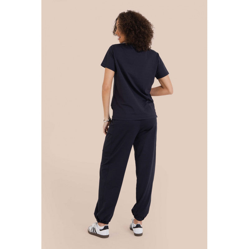 B.ON Women's Basic Comfy Shirt - Black