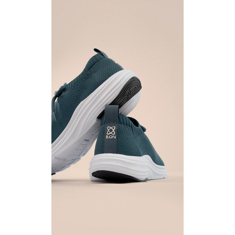 B.ON UNISEX LIGHTWEIGHT BALI TENNIS SHOES - PETROL BLUE
