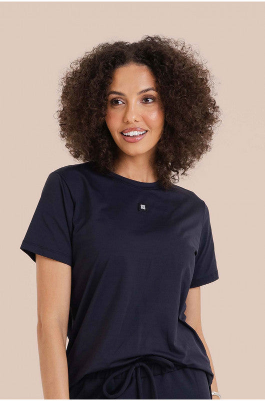 B.ON Women's Basic Comfy Shirt - Black