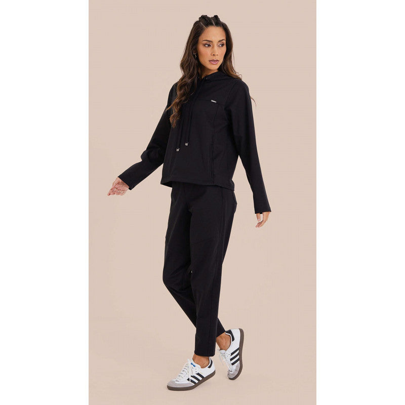 B.ON Women's Comfy Sweatshirt in Black