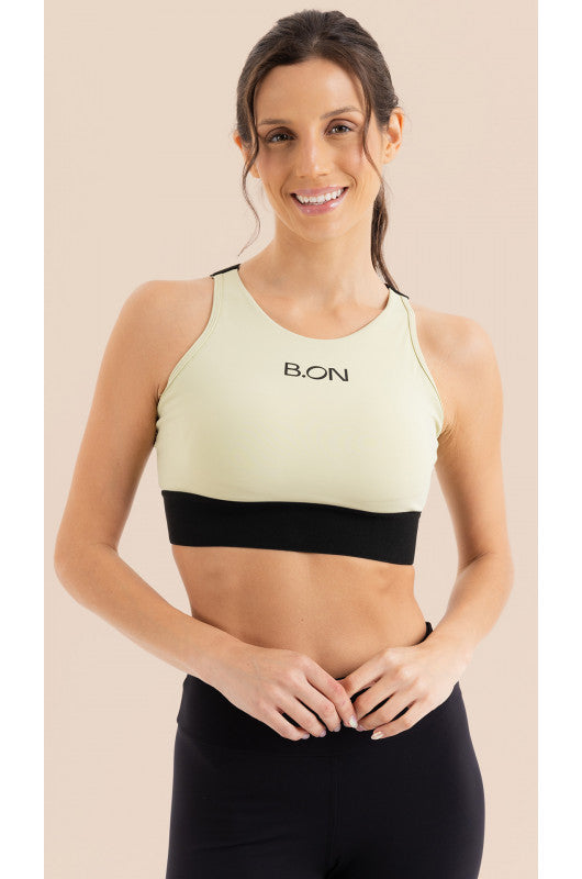 B.ON Women's Fitness Top - Light Green