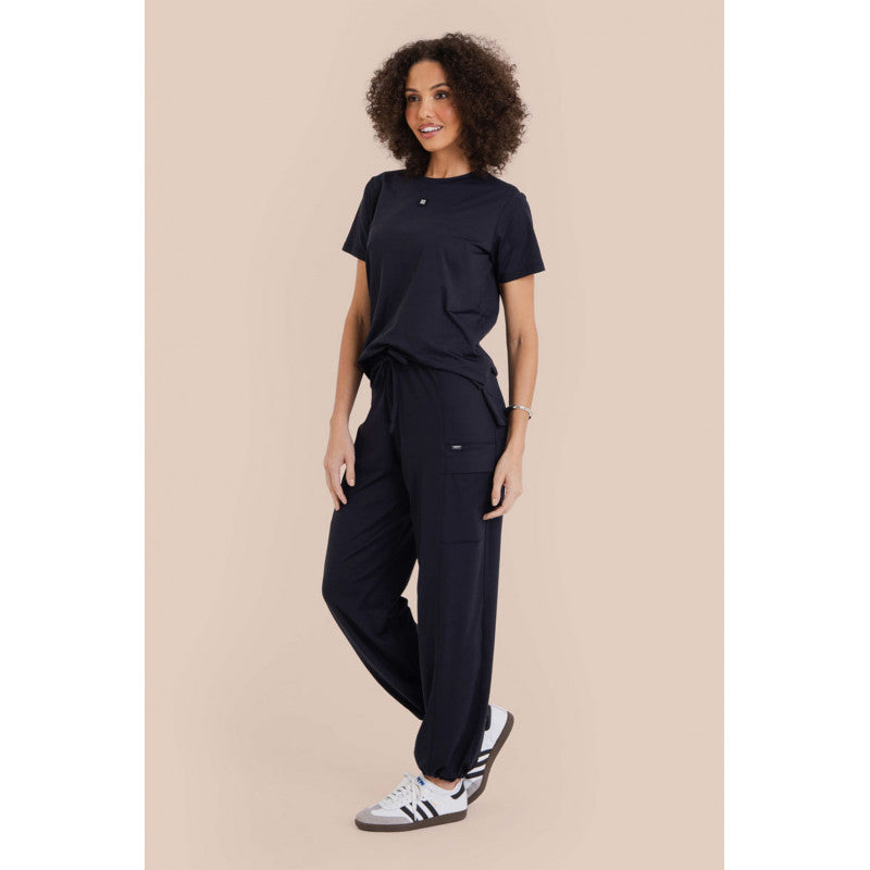 B.ON Women's Basic Comfy Shirt - Black