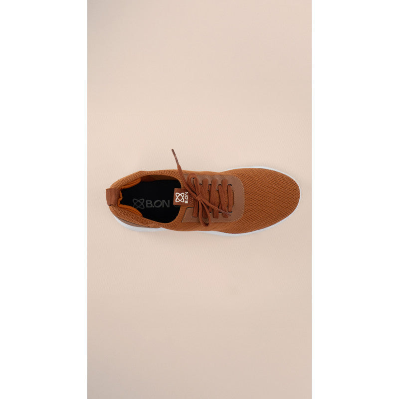 B.ON UNISEX LIGHTWEIGHT TENNIS SHOES - TERRA COTTA