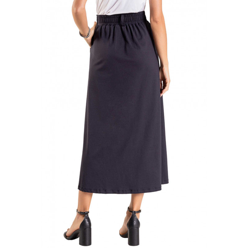 B.ON Women's Skirt With Pockets - Black