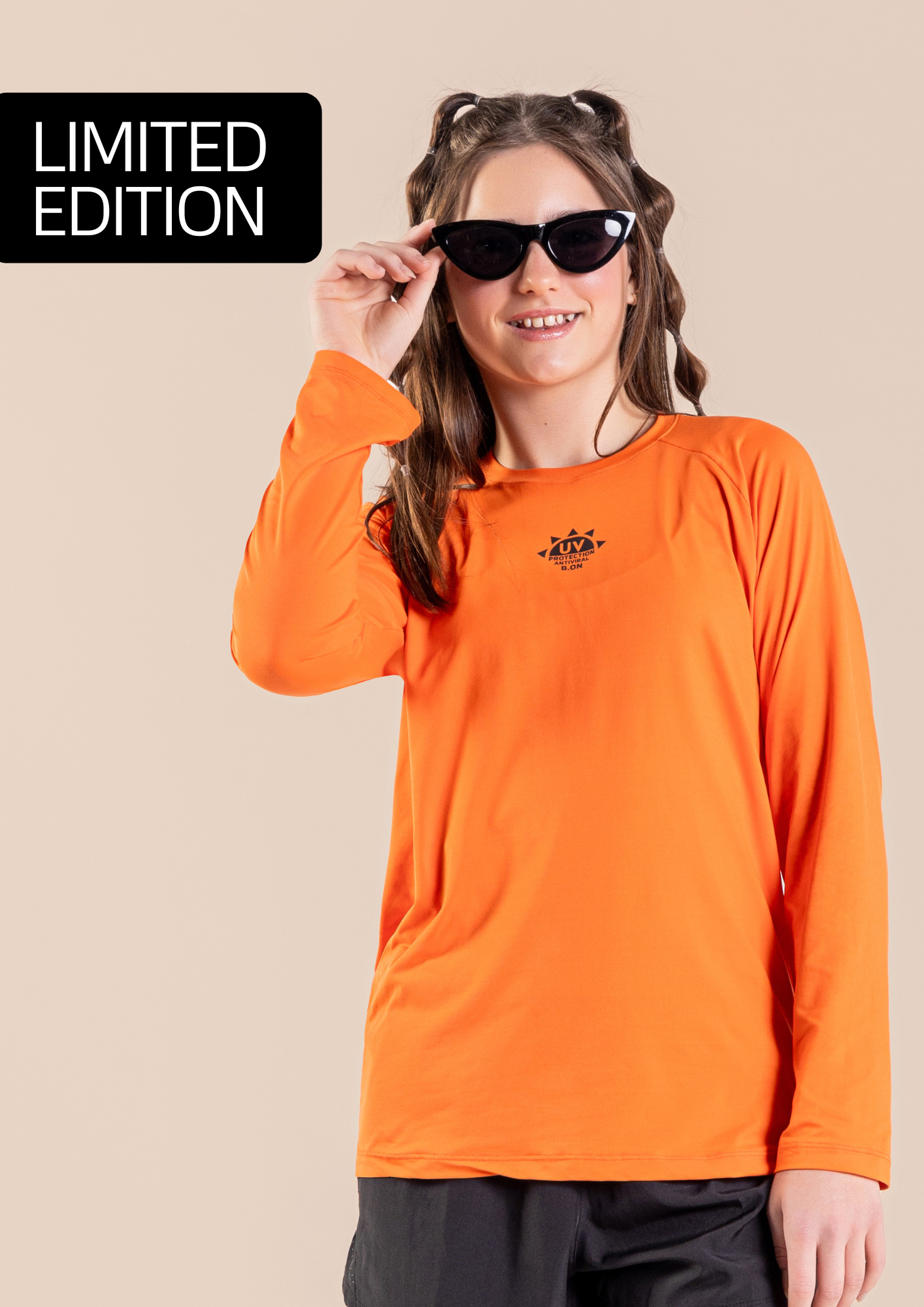 B.ON Youth Long Sleeve T-Shirt - Orange