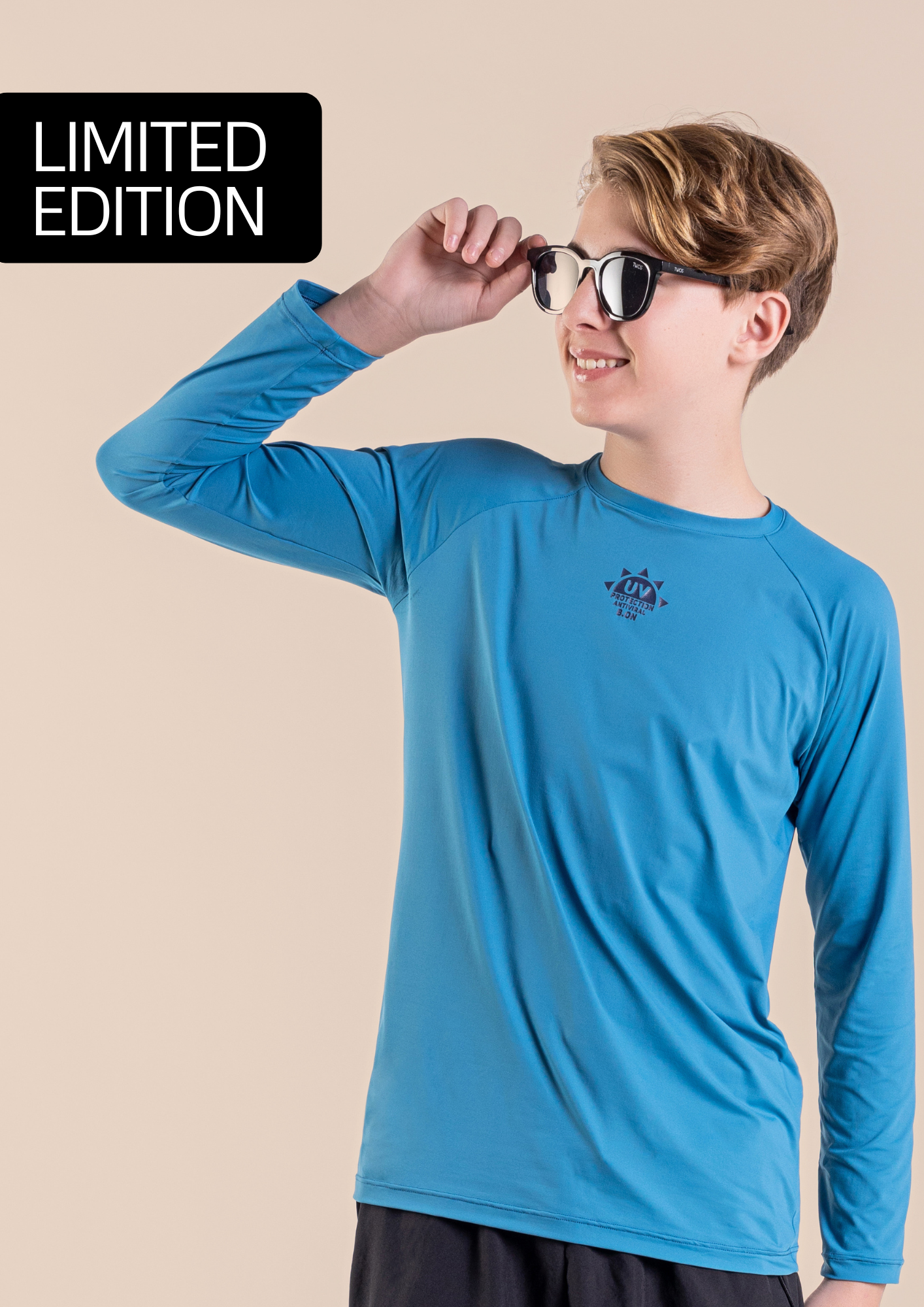 B.ON Youth Long Sleeve T-Shirt - Blue