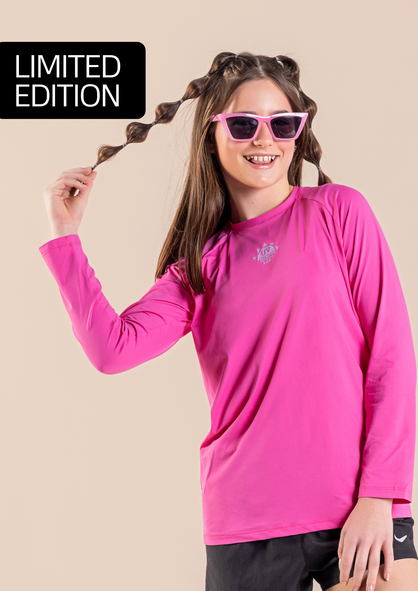 B.ON Youth Long Sleeve T-Shirt - Pink