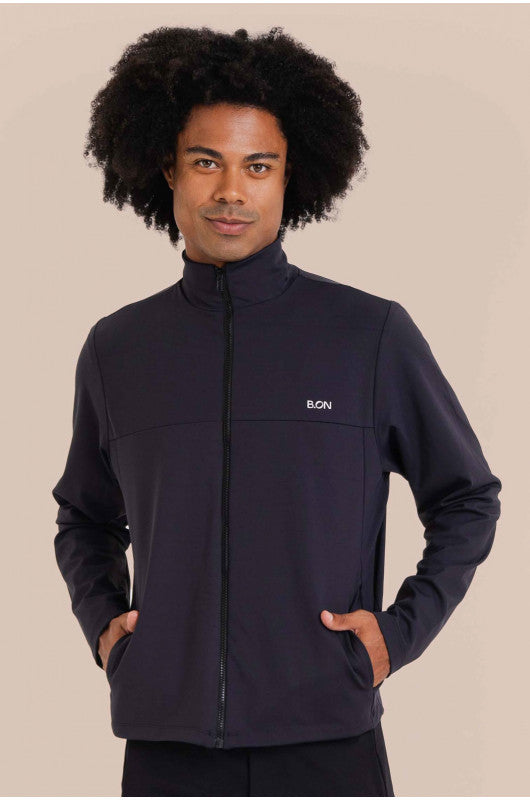 B.ON Men's Jacket - Antiviral - Black