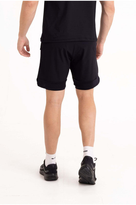 B.ON Men's Fitness Shorts - Black