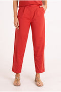 B.ON Women's Tailored Pants - Red