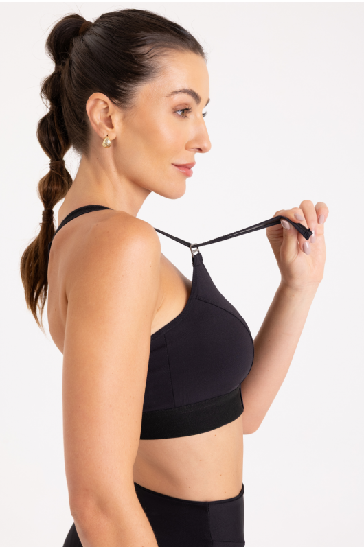 B.ON Women's Fitness Top - Adjustable Velcro Straps