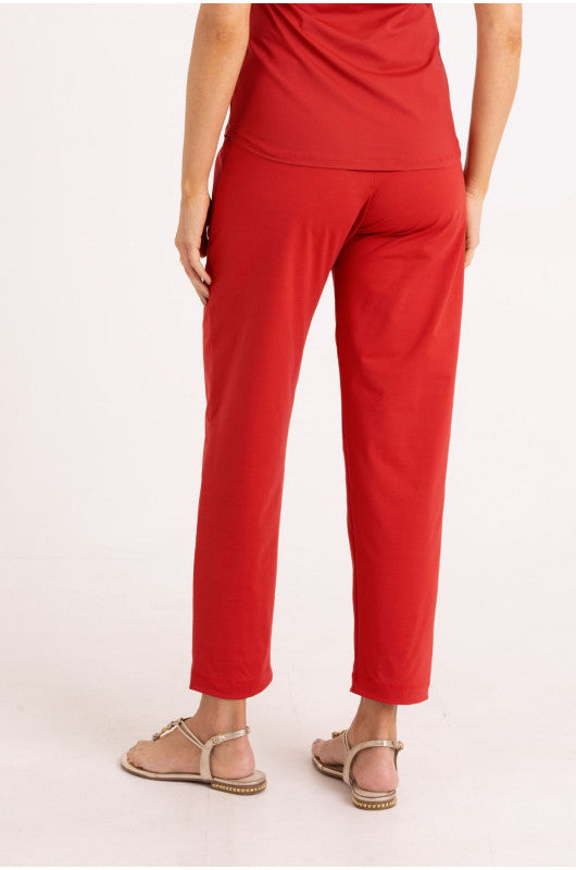 B.ON Women's Tailored Pants - Red