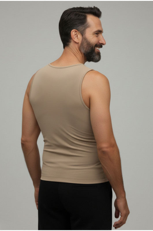 B.ON Thermo-Fused Posture Tank Top - Nude