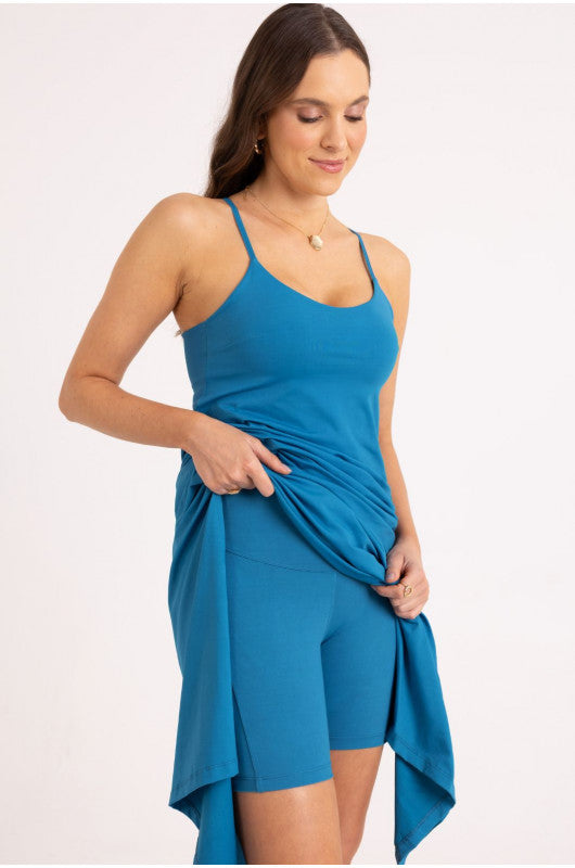 B.ON Women's Flow Celestial Blue Dress