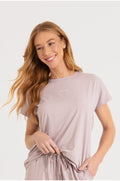 B.ON Women's Pajama Short Sleeve - Lilac