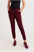 B.ON Women's Jogger Pants - Burgundy