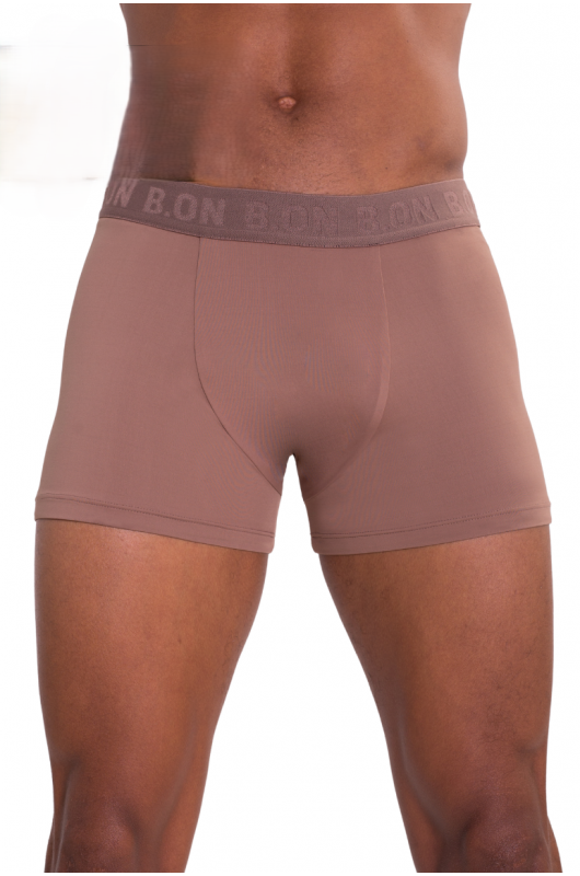 B.ON Men's Boxer Briefs - Brown