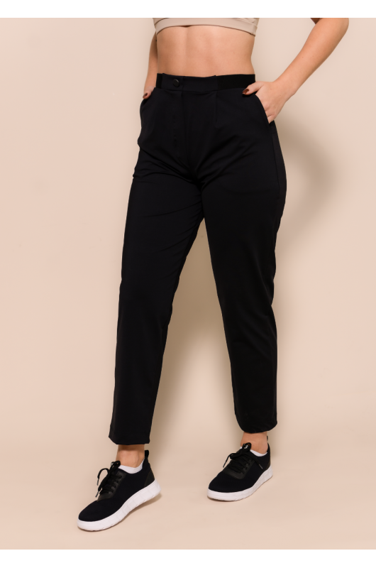 B.ON Women's Tailored Pants - Black