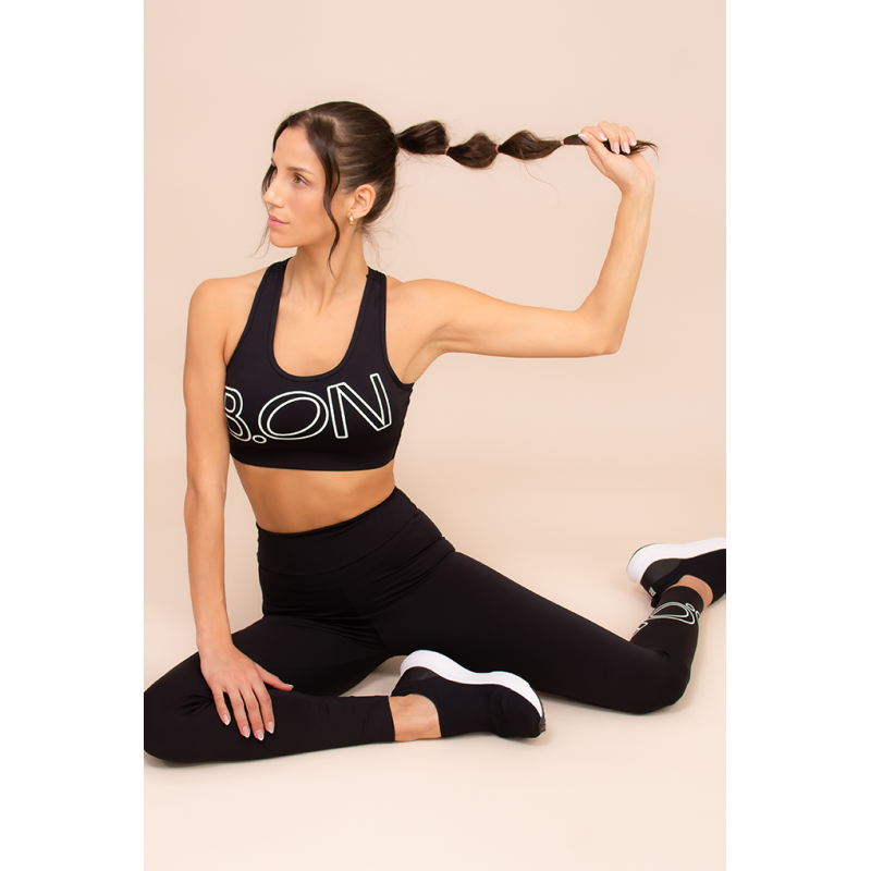 B.ON Women's Legging - High Compression - Back Waist Pocket