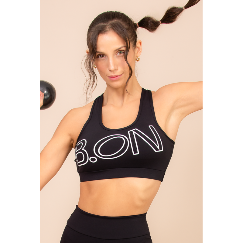 B.ON Women's Fitness Top - Black